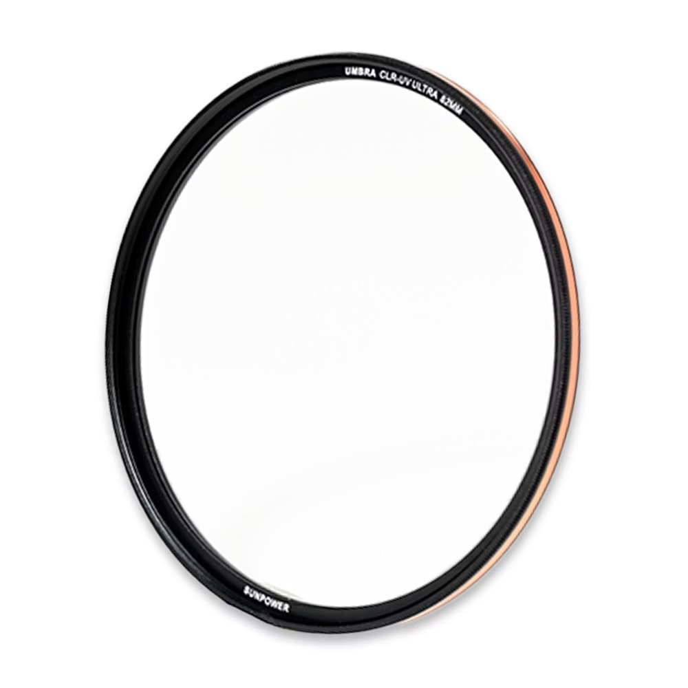 SUNPOWER Umbra-CLR UV Filter 超低反光濾鏡 / 39–95mm 口徑