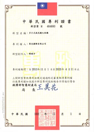 多片式可轉減光專利